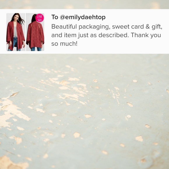 NWT - Convertible Cardigan Kimono Duster - Picture 6 of 6